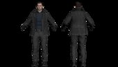 Leon Scott Kennedy CON CHAQUETA de Resident Evil 9 Requiem CON MOVIMIENTO EN BOCA Y CEJAS CON ACCESORIOS Y BARBA CON SUS DOS CAMISAS TODO EN UNO